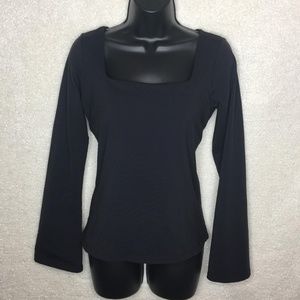 Prana Long Sleeve Black Tee Shirt (M)